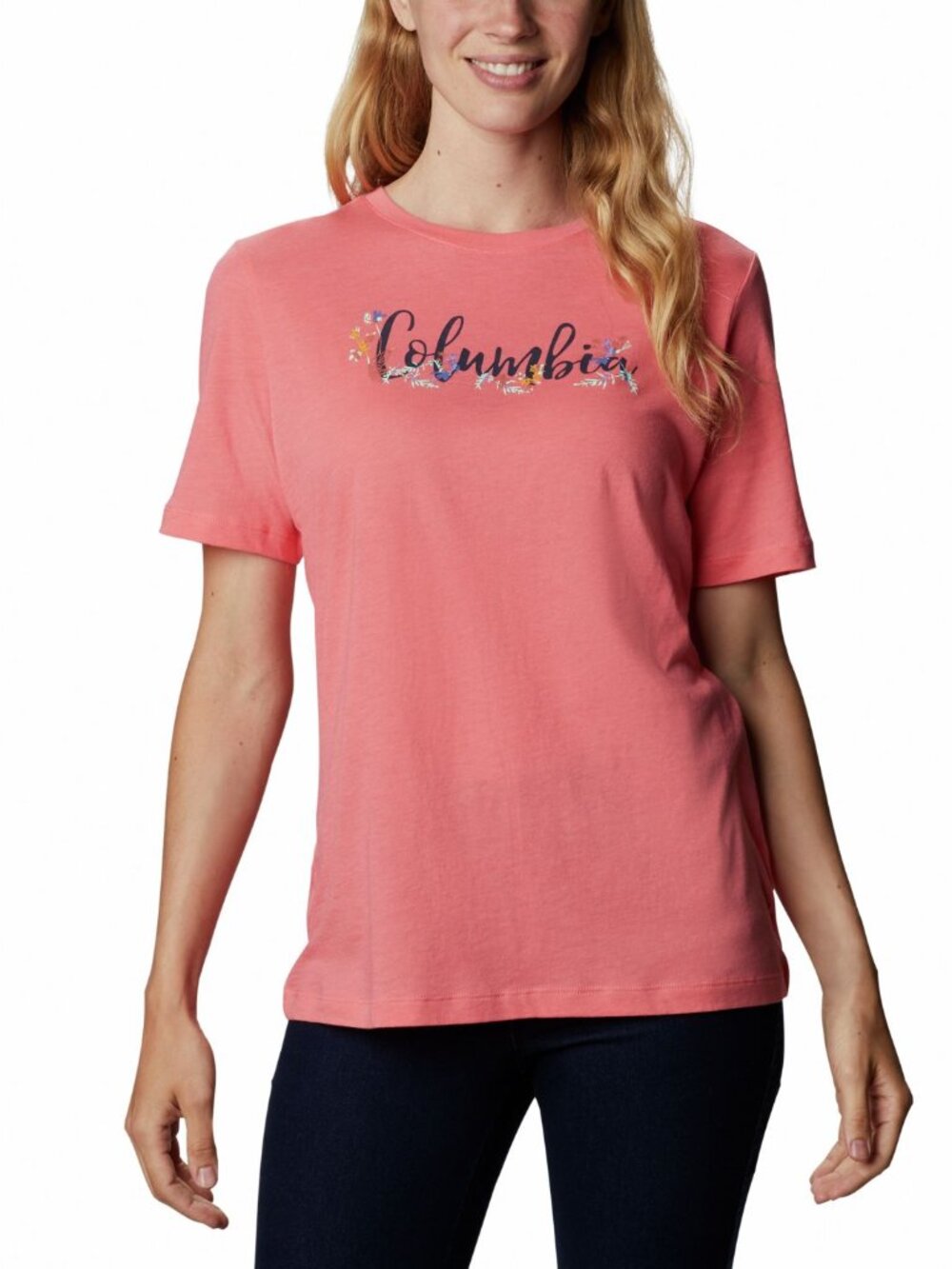 Columbia Womens Activewear Plus Size Graphic-Print T-Shirt